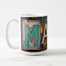 Taza De Café Estilo Rústico MAMA