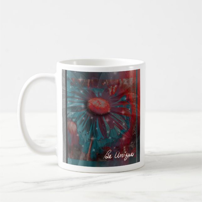 Taza De Café Estilo único negrita rojo (Izquierda)