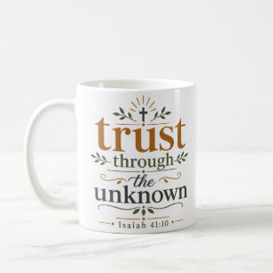 Taza De Café Estimulación Cristiana a través de lo Desconocido