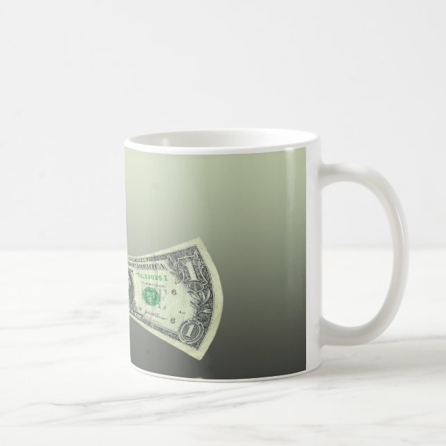 Taza De Café Estirando El Dólar (Derecha)