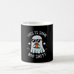 Taza De Café Esto es alguna hoja de Boo