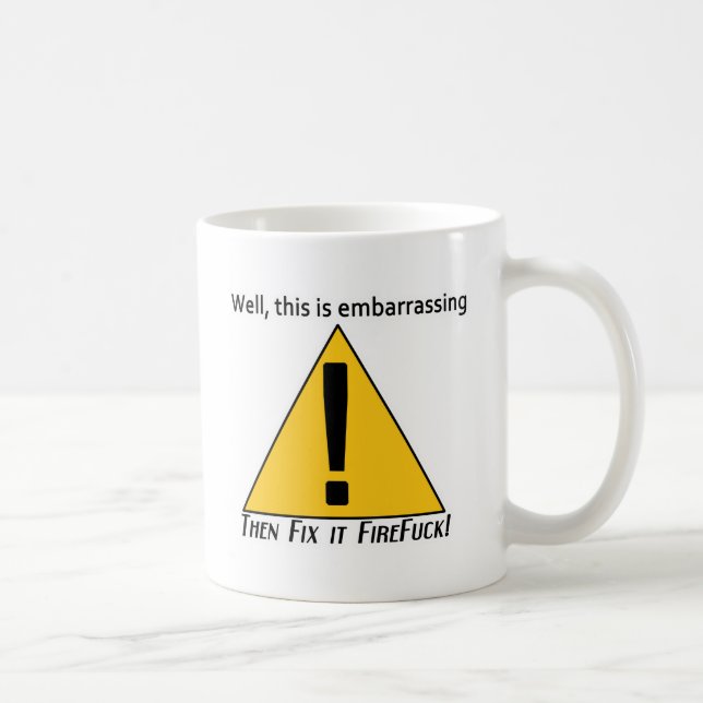 Taza De Café Esto es embarazoso (Derecha)