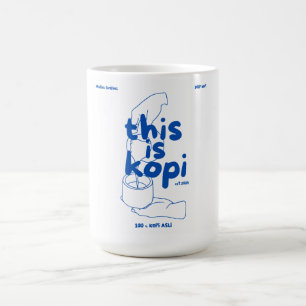 Taza De Café Esto es kopi