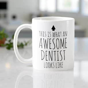 Taza De Café Esto es lo que parece un dentista increíble