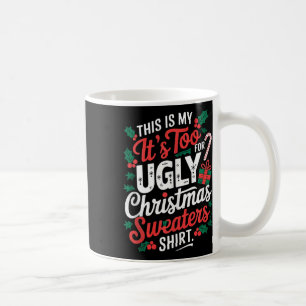 Taza De Café Esto Es Muy Caluroso Para Los Navidades Feo
