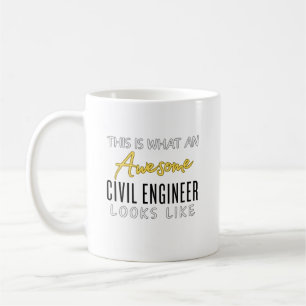 Taza De Café Esto es un Ingeniero Civil Impresionante Parece