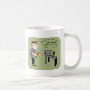Taza De Café Esto no dañará el dibujo animado divertido de