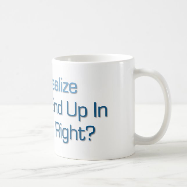 Taza De Café Esto terminará en mi blog (Derecha)