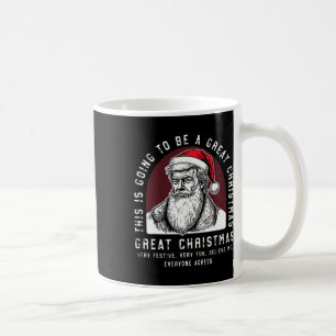 Taza De Café Esto Va A Ser Un Gran Navidad Trump