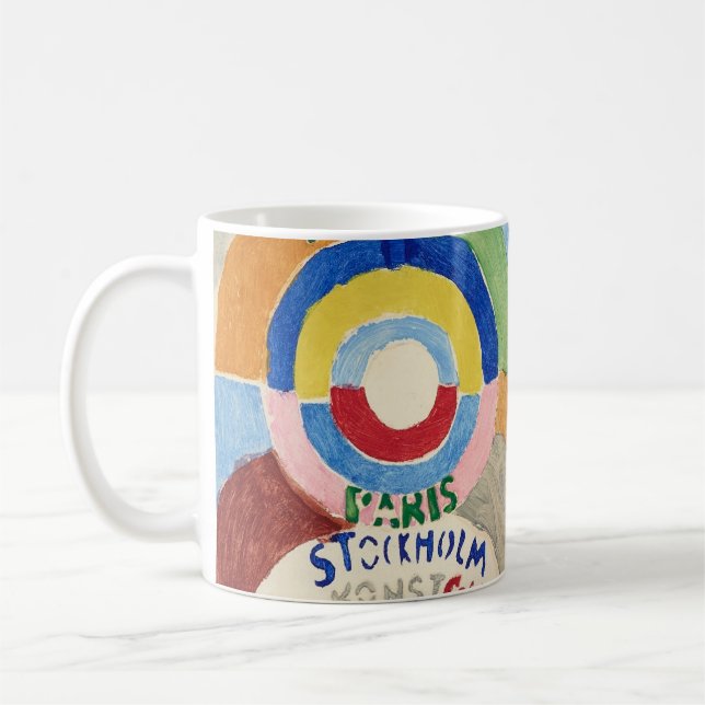 Taza De Café Estocolmo de París | Sonia Delaunay-Terk | (Izquierda)