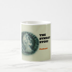 Taza de café estoica de domingo