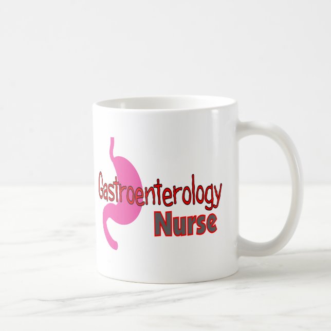 Taza De Café Estómago único de la ENFERMERA de la (Derecha)