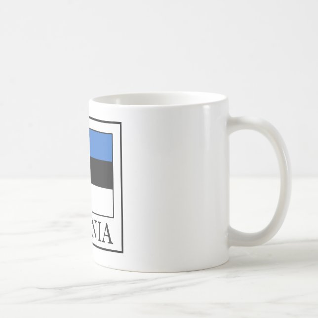 Taza De Café Estonia Mug (Derecha)