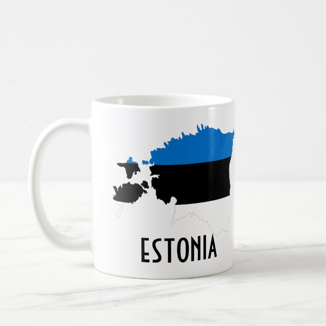 Taza De Café Estonio de café de Estonia (Izquierda)