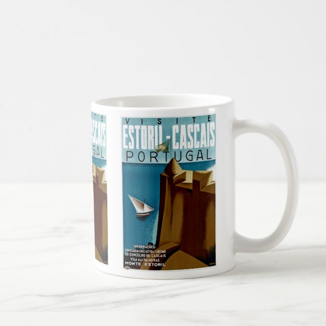 Taza De Café Estoril - Cascais Portugal (Derecha)