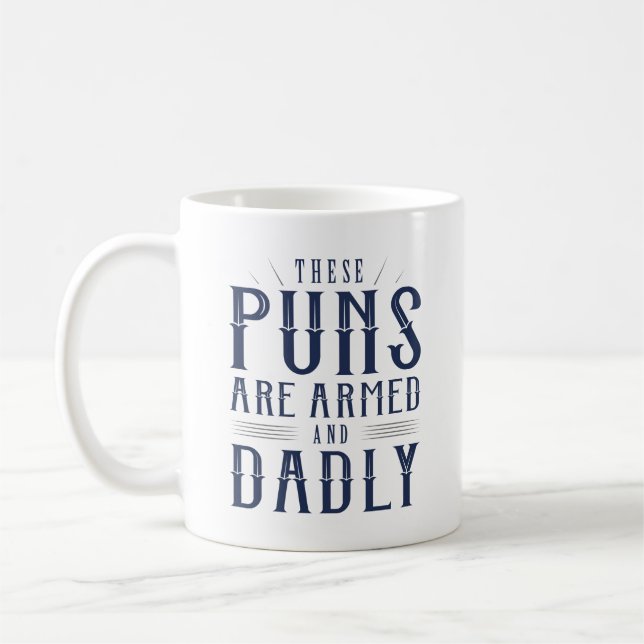 Taza De Café Estos Golpes Están Armados Y Tristemente (Izquierda)