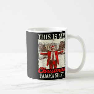 Taza De Café Estos son mis Navidades Navidades de pijamas, Sant