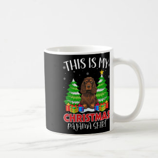 Taza De Café Estos Son Mis Navidades Pajama Er Spaniel Perro Xm