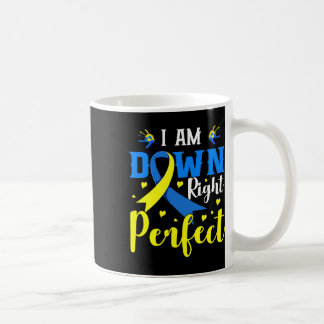 Taza De Café Estoy Abajo Perfecto Síndrome Familia Concientizac