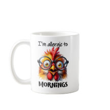 ¡Estoy alérgico a las mañanas!