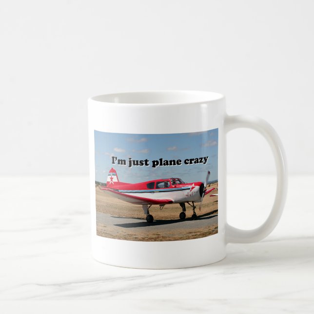 Taza De Café Estoy apenas loco plano: Aviones de los yacs (Derecha)