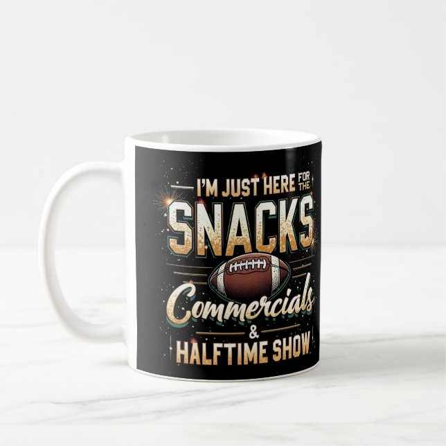 Taza De Café Estoy aquí para el programa de media jornada comer (Izquierda)