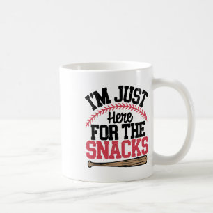 Taza De Café Estoy Aquí Para Los Aperitivos De Bysebyll Toddler