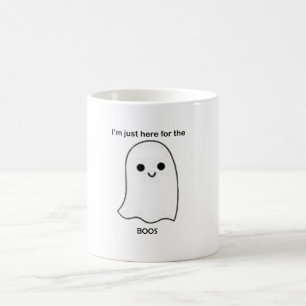 Taza De Café Estoy aquí por los abucheos