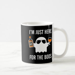 Taza De Café Estoy Aquí Solo por los Abucheos Divertido Licor d