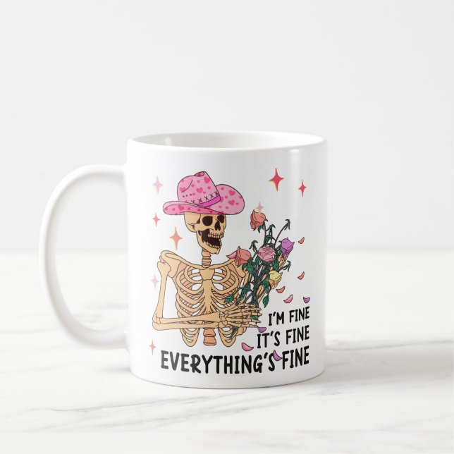 Taza De Café Estoy bien, está bien. (Izquierda)