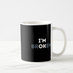 Taza De Café Estoy bien, soy invisible para la toma de concienc