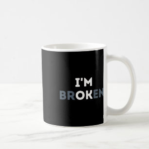 Taza De Café Estoy bien, soy invisible para la toma de concienc