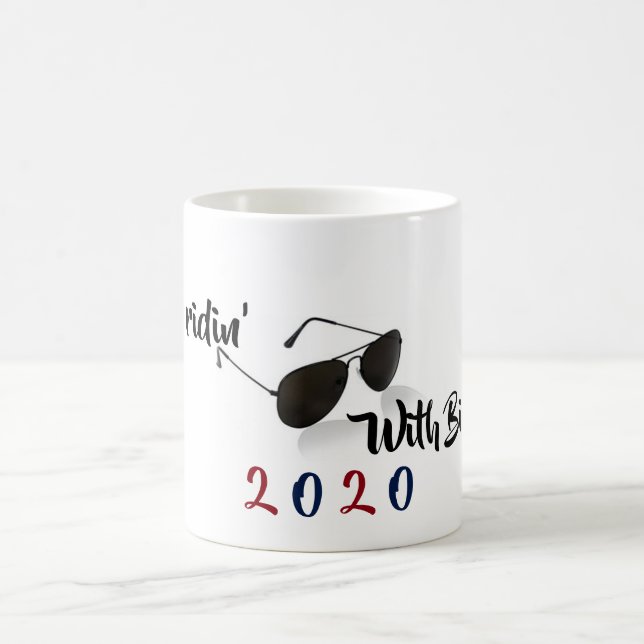 Taza De Café Estoy con Biden en 2020 (Centro)