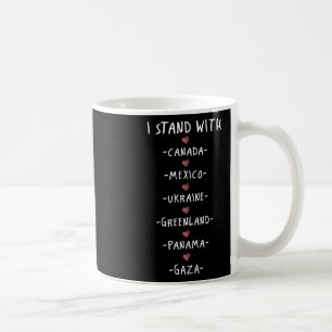Taza De Café Estoy con Canadá México Ucrania Panam de Groenland