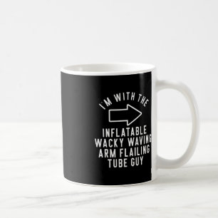Taza De Café Estoy con el brazo agitador inflable