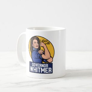 Taza De Café Estoy con el gobernador Whitmer