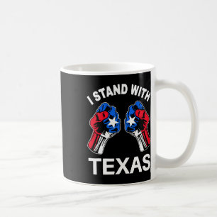 Taza De Café Estoy con la divertida bandera de Texas en Texas O