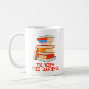 Taza De Café Estoy con los libros prohibidos