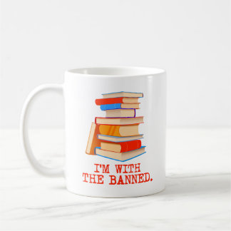 Taza De Café Estoy con los libros prohibidos