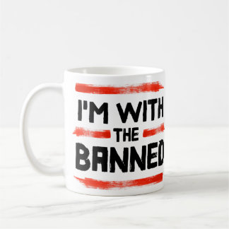Taza De Café Estoy con los libros prohibidos