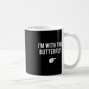 Taza De Café Estoy con mariposa Fiesta de disfraces de Hallowee