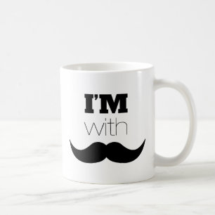 Taza De Café Estoy con Mustache