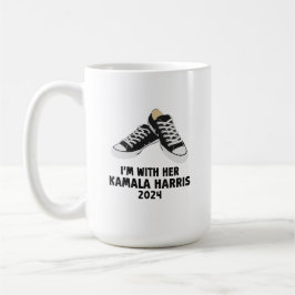 Taza De Café Estoy con su apoyo Kamala Harris