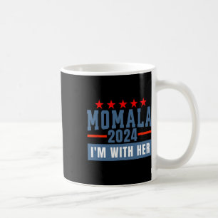 Taza De Café Estoy con su Momala por Kamala Harris 47° presiden