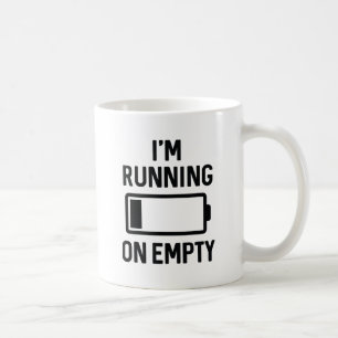 Taza De Café Estoy corriendo en vacío