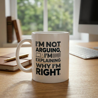 Taza De Café Estoy creando silenciosamente una hoja de cálculo
