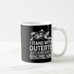 Taza De Café Estoy De Acuerdo Con Duterte, No Soy Filipino Para