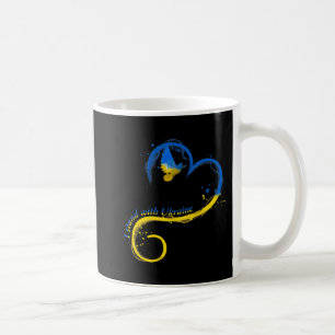 Taza De Café Estoy de acuerdo con que Ucrania haga una bandera