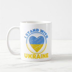 TAZA DE CAFÉ ESTOY DE ACUERDO CON UCRANIA - APOYO
