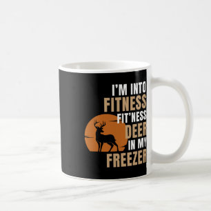 Taza De Café Estoy en aptitud deer Freezer Funny Deer Hunting H